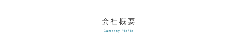 会社情報,company profile
